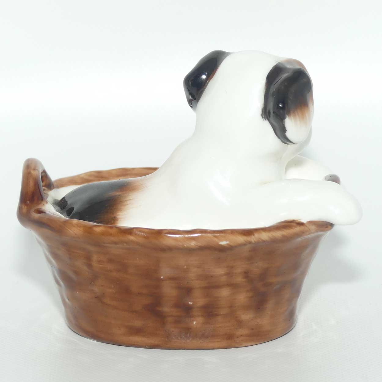 HN2587 Royal Doulton Terrier Sitting in Basket | #2