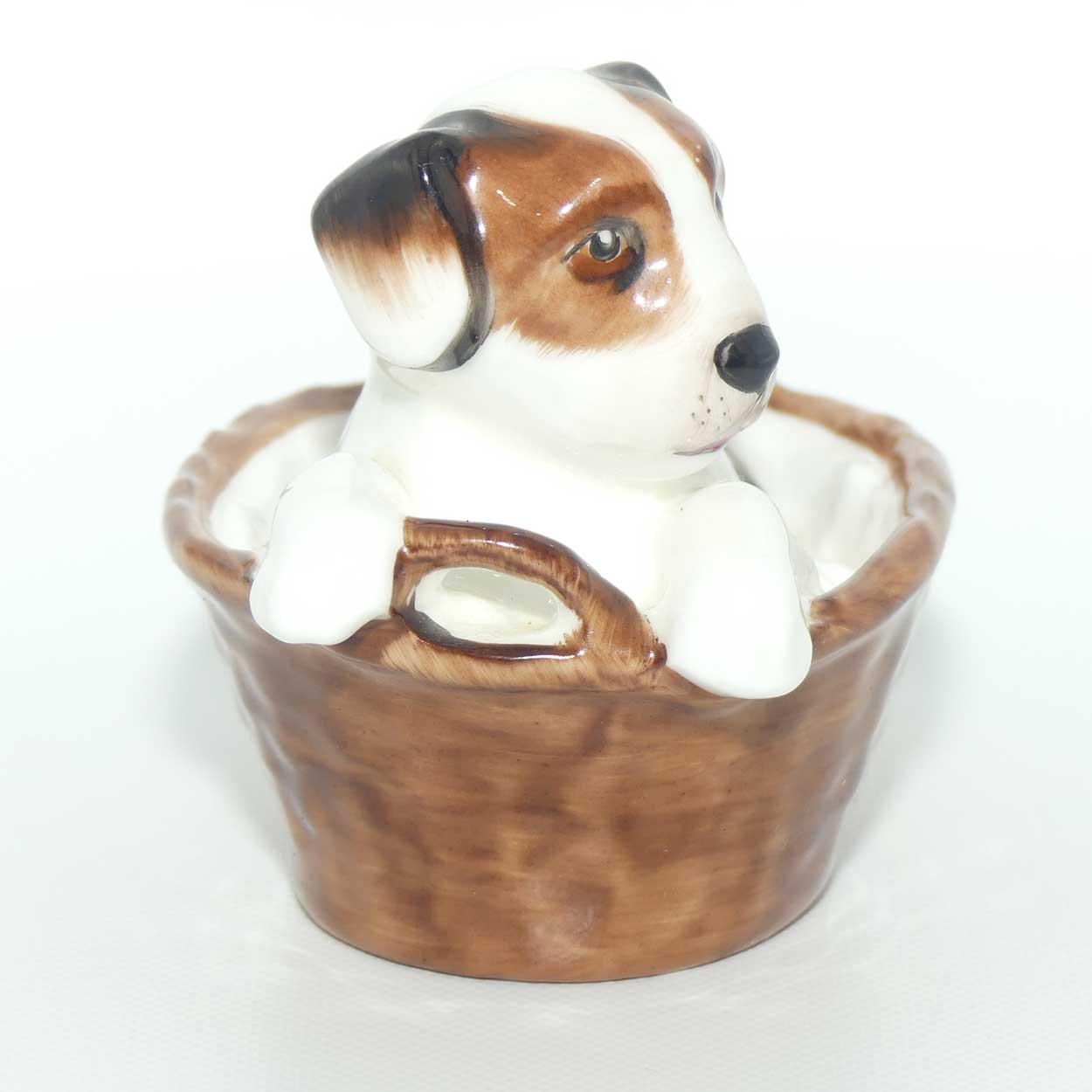 HN2587 Royal Doulton Terrier Sitting in Basket | #2