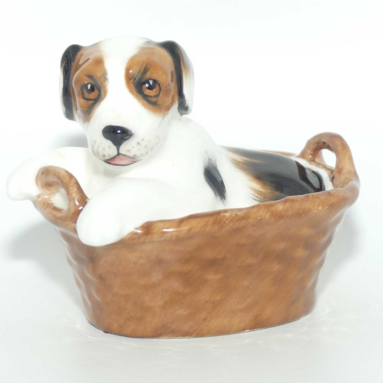 HN2587 Royal Doulton Terrier Sitting in Basket | #3