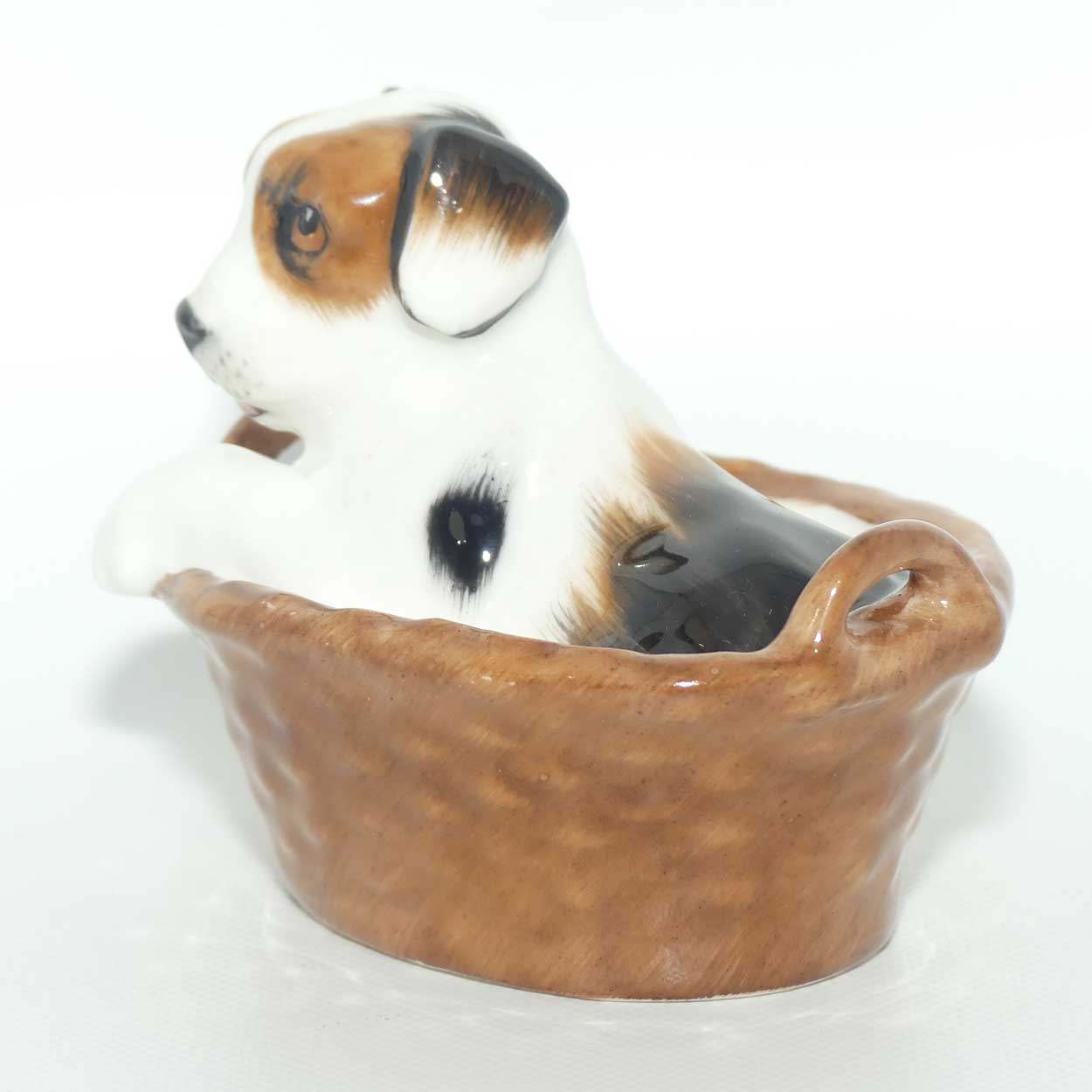 HN2587 Royal Doulton Terrier Sitting in Basket | #3