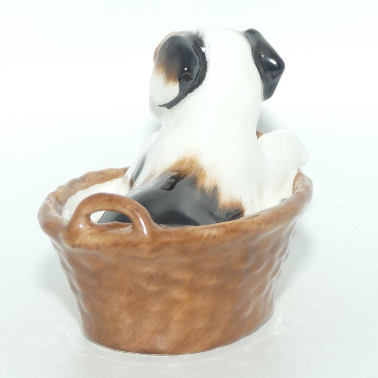 HN2587 Royal Doulton Terrier Sitting in Basket | #3