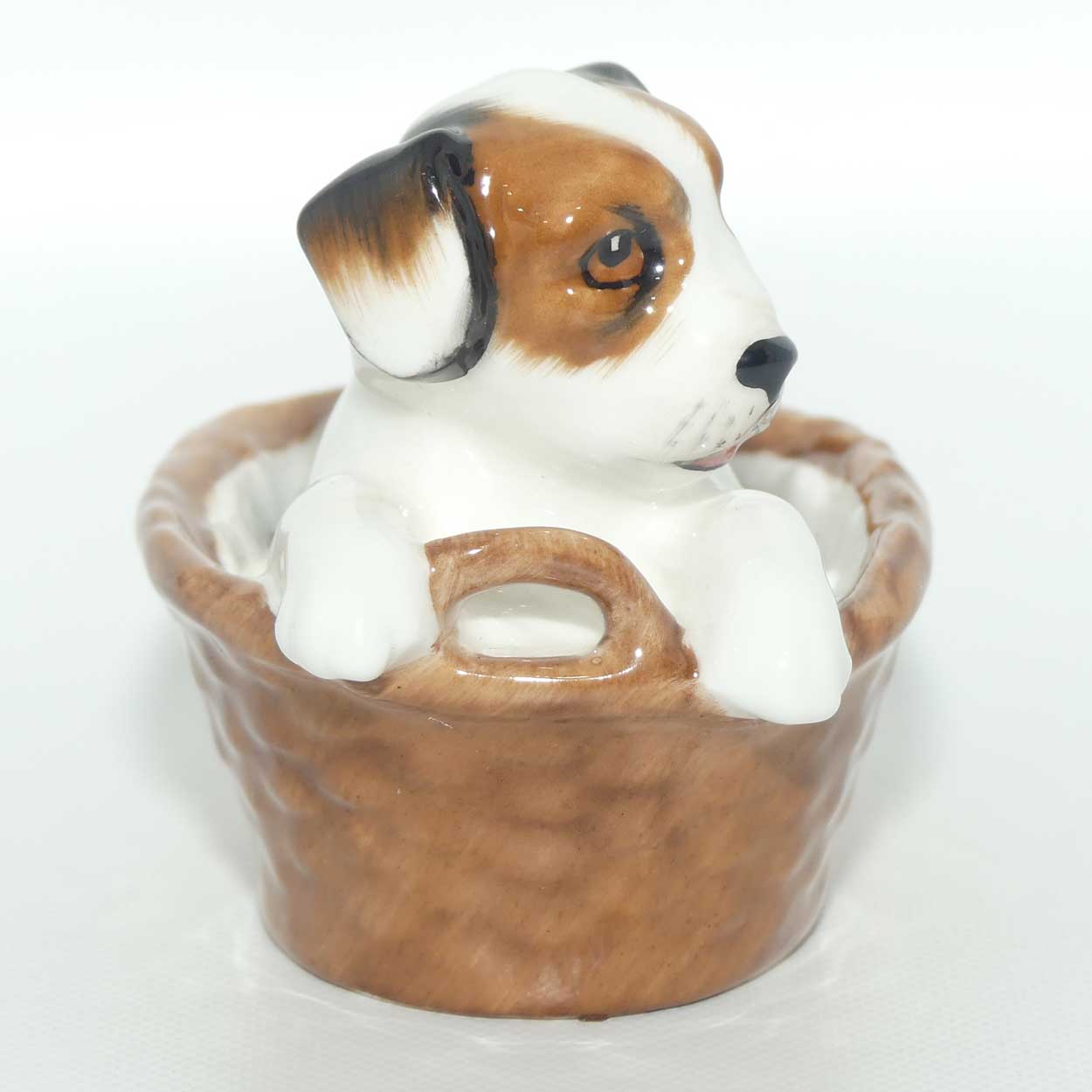 HN2587 Royal Doulton Terrier Sitting in Basket | #3