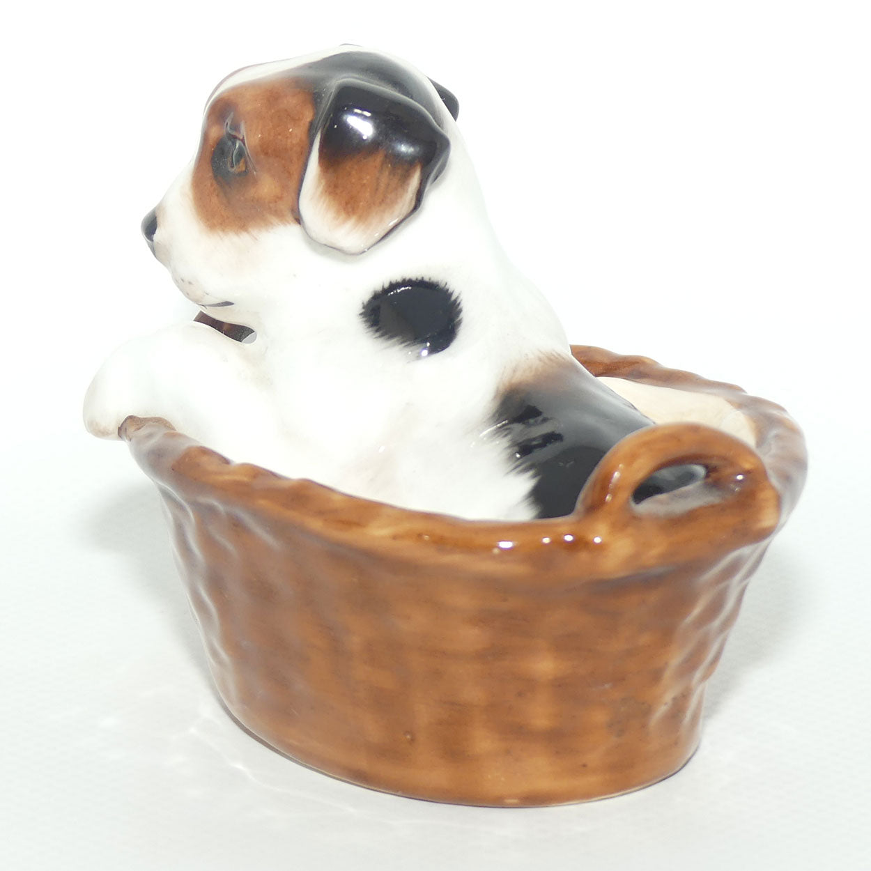 HN2587 Royal Doulton Terrier Sitting in Basket | #4