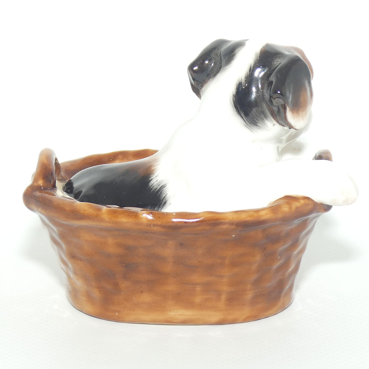 HN2587 Royal Doulton Terrier Sitting in Basket | #4