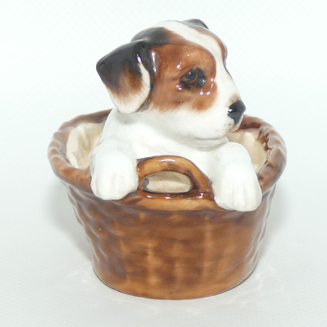 HN2587 Royal Doulton Terrier Sitting in Basket | #4