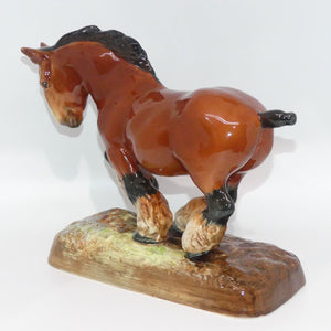 hn2623-royal-doulton-horse-figure-punch-peon-chestnut-shire