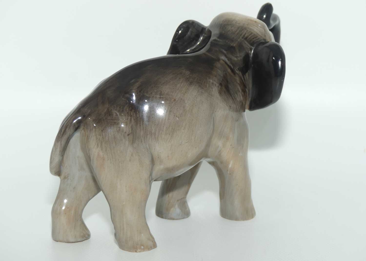 HN2644 Royal Doulton Elephant Trunk in Salute (Grey)