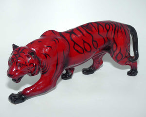 HN2646 Royal Doulton Flambe Stalking Tiger | Large