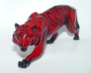 HN2646 Royal Doulton Flambe Stalking Tiger | Large