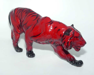 HN2646 Royal Doulton Flambe Stalking Tiger | Large