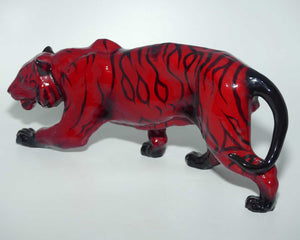 HN2646 Royal Doulton Flambe Stalking Tiger | Large