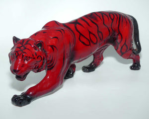 HN2646 Royal Doulton Flambe Stalking Tiger | Large