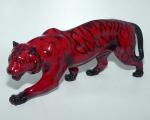 HN2646 Royal Doulton Flambe Stalking Tiger | Large | #2