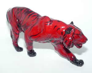 HN2646 Royal Doulton Flambe Stalking Tiger | Large | #2