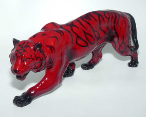 HN2646 Royal Doulton Flambe Stalking Tiger | Large | #2