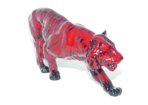 HN2646 Royal Doulton Flambe Stalking Tiger | Large