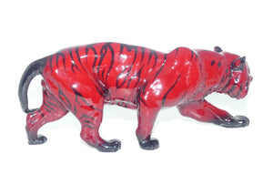 HN2646 Royal Doulton Flambe Stalking Tiger | Large