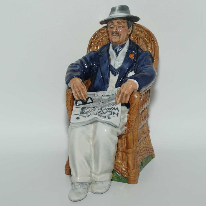 HN2677 Royal Doulton figure Taking Things Easy | Blue