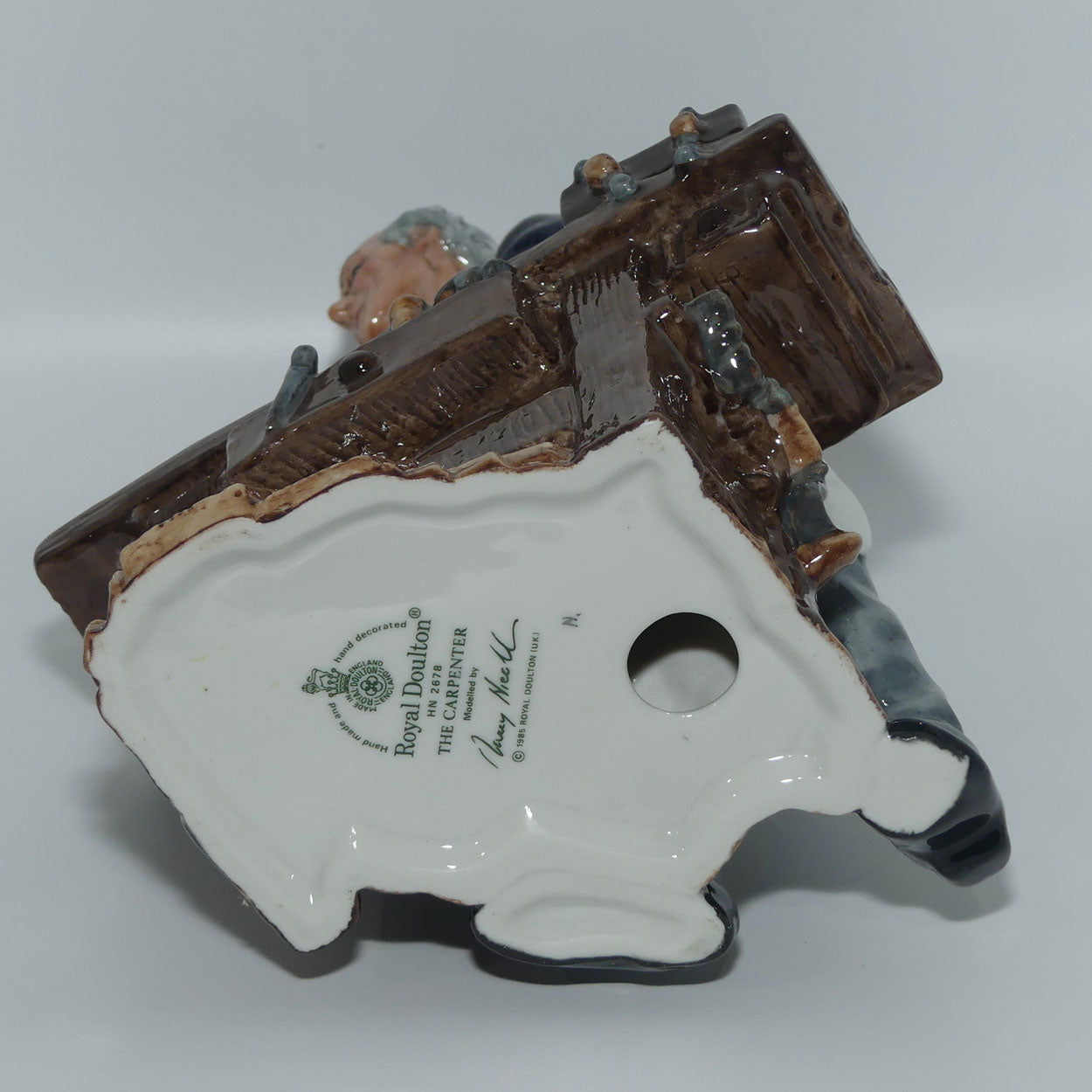 Royal Doulton figure The Carpenter HN2678 | Designer: Mary Nicoll | Issued: 1986 - 1992 