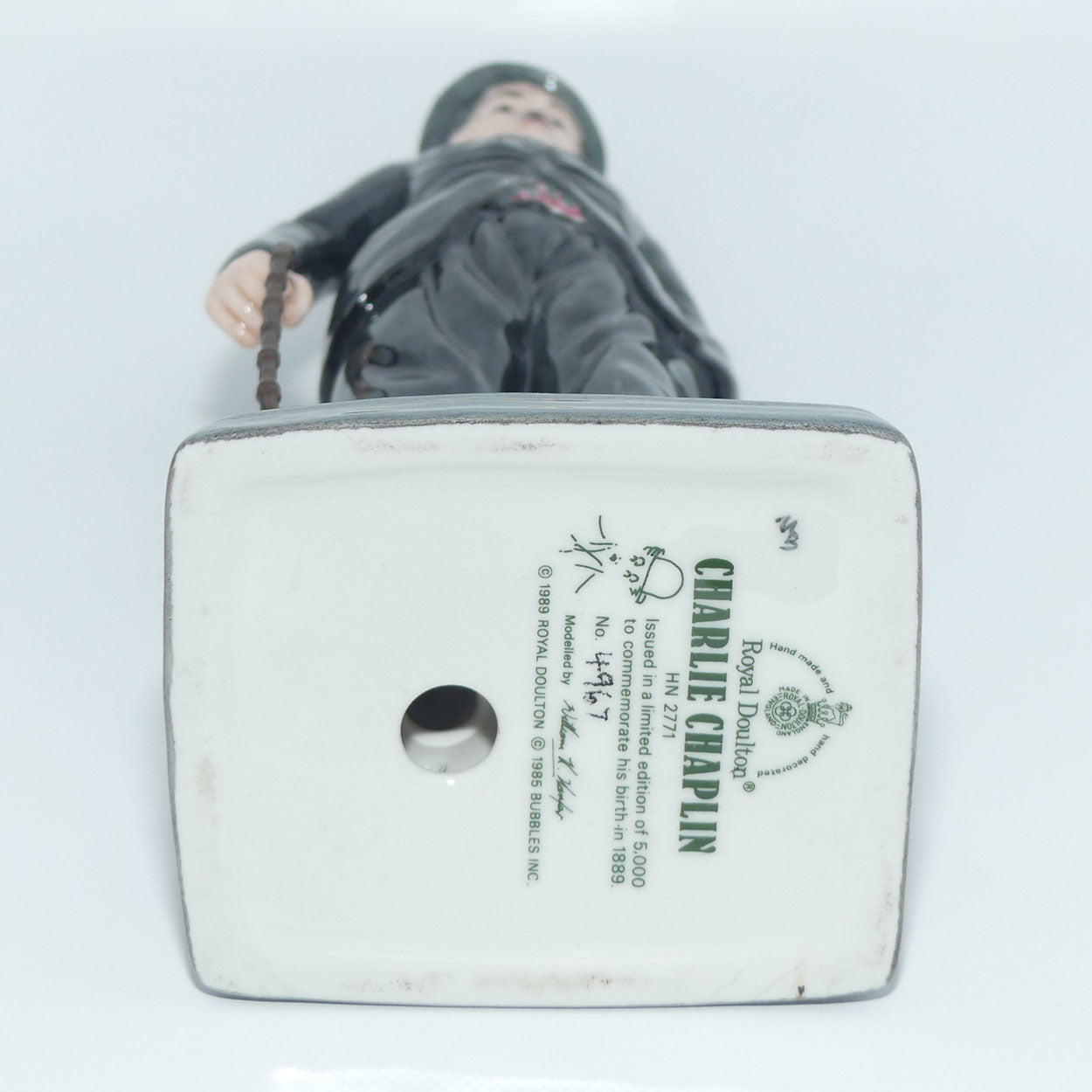 HN2771 Royal Doulton figure Charlie Chaplin | LE 4967/5000