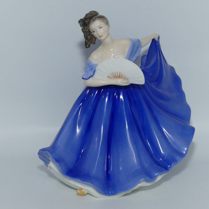 HN2791 Royal Doulton figure Elaine | Blue