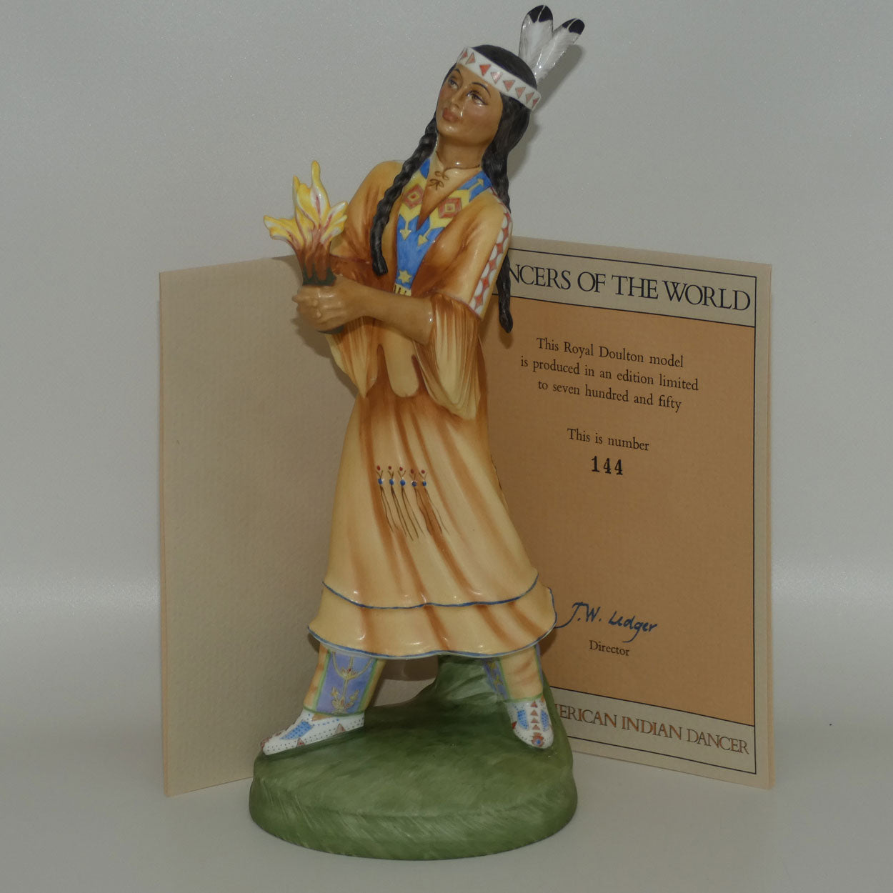 HN2809 Royal Doulton figure North American Indian Dancer