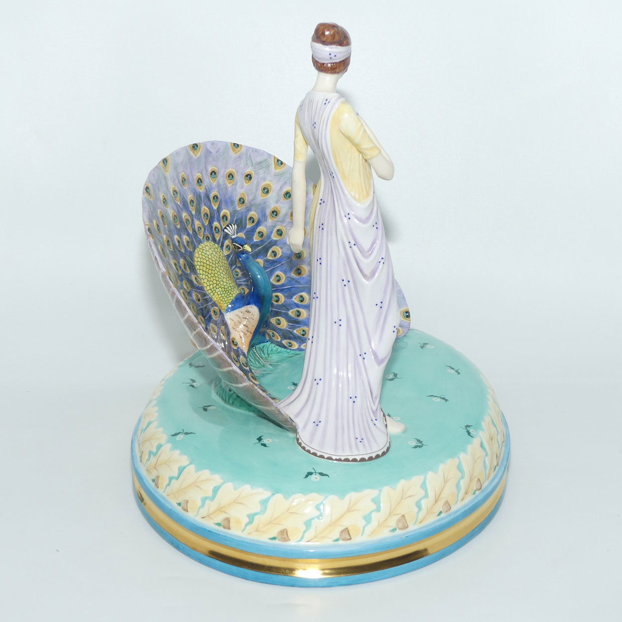 HN2827 Royal Doulton figure Myths and Maidens series | Juno and the Peacock | LE 031/300