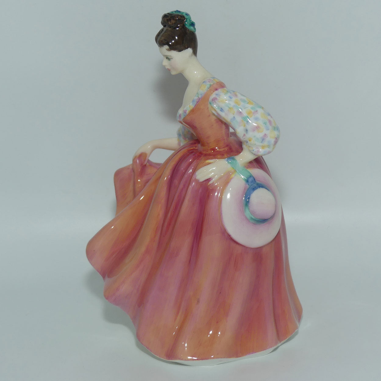 HN2835 Royal Doulton figure Fair Lady | Coral Pink