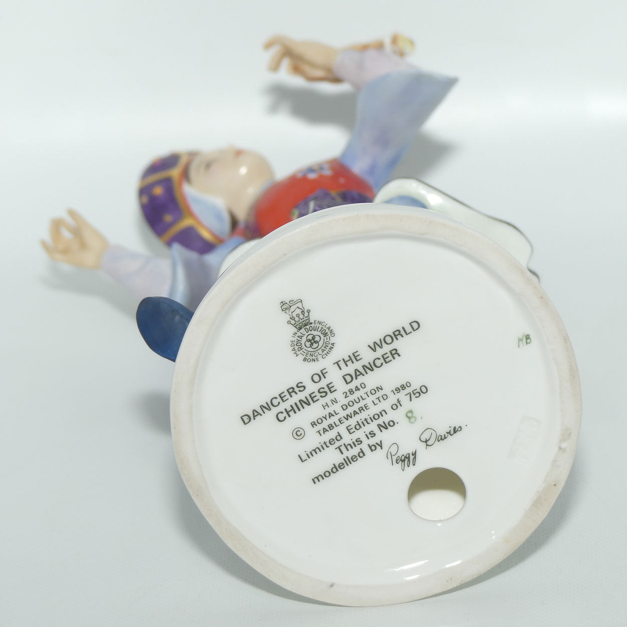 HN2840 Royal Doulton figure Chinese Dancer | LE 8/750 | figure only