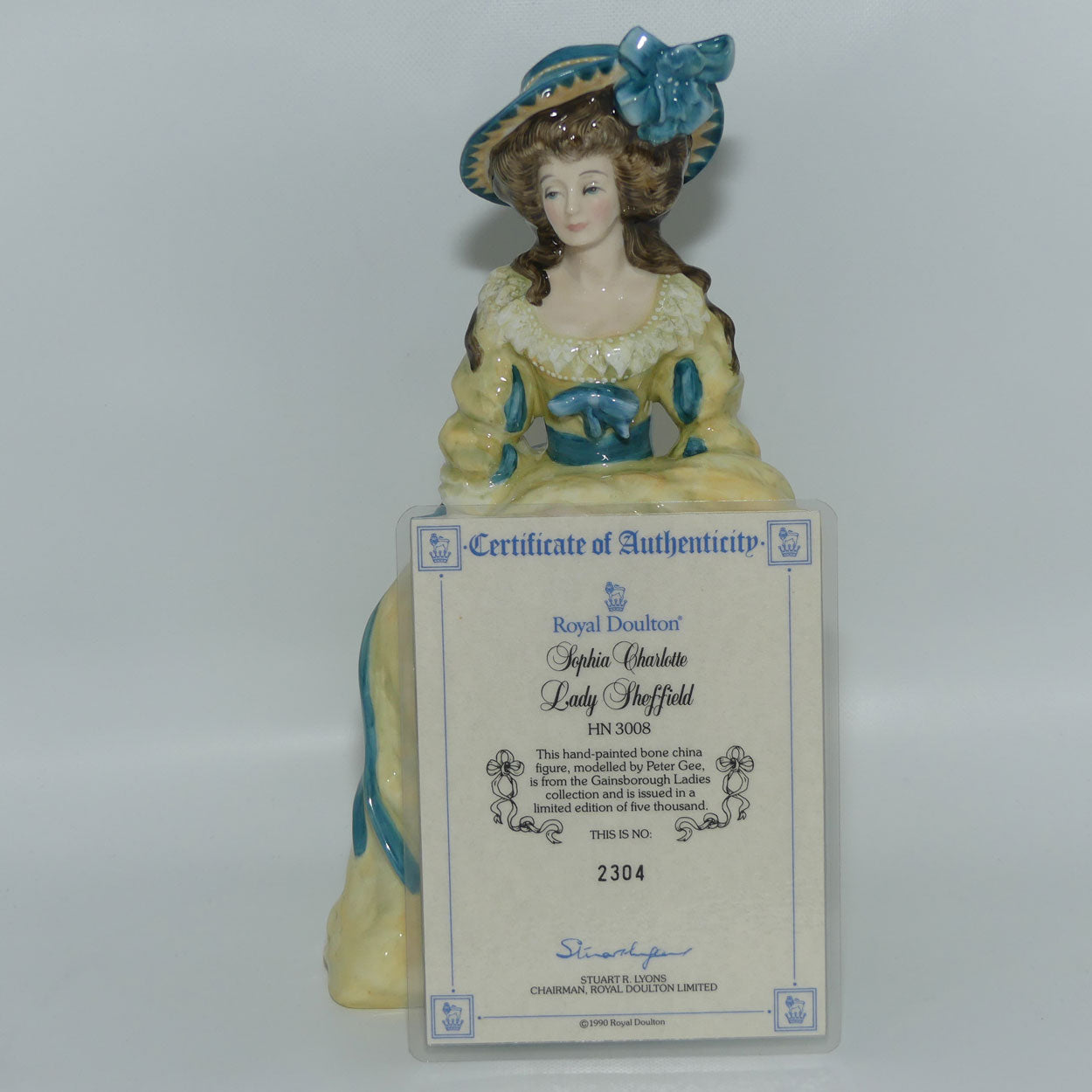 HN3008 Royal Doulton figure Sophia Charlotte, Lady Sheffield
