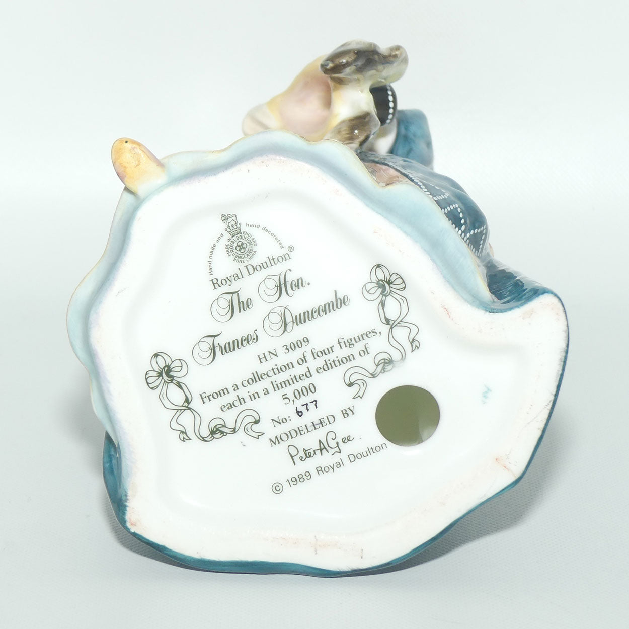 HN3009 Royal Doulton figure The Honourable Frances Duncombe | LE 677/5000