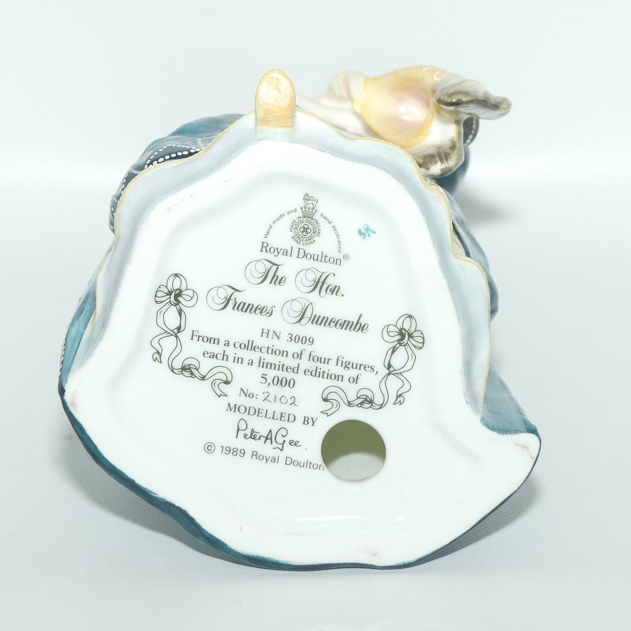 HN3009 Royal Doulton figure The Honourable Frances Duncombe | LE2102/5000