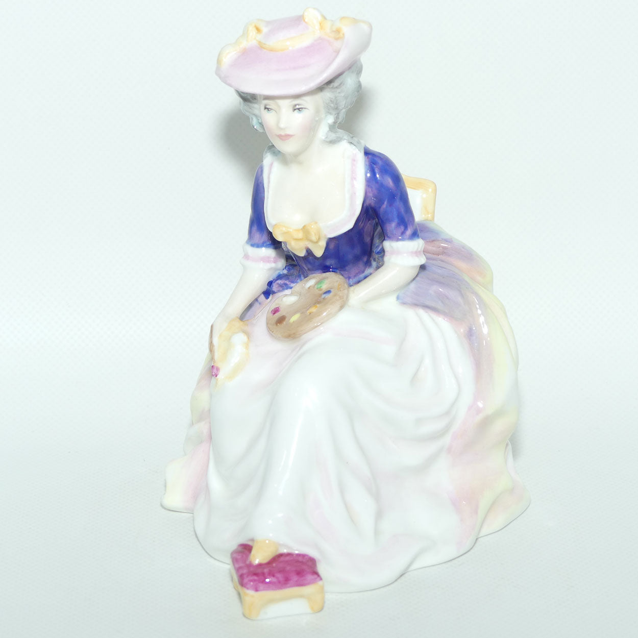 HN3100 Royal Doulton figure Kathleen | Purple | signed + Cert
