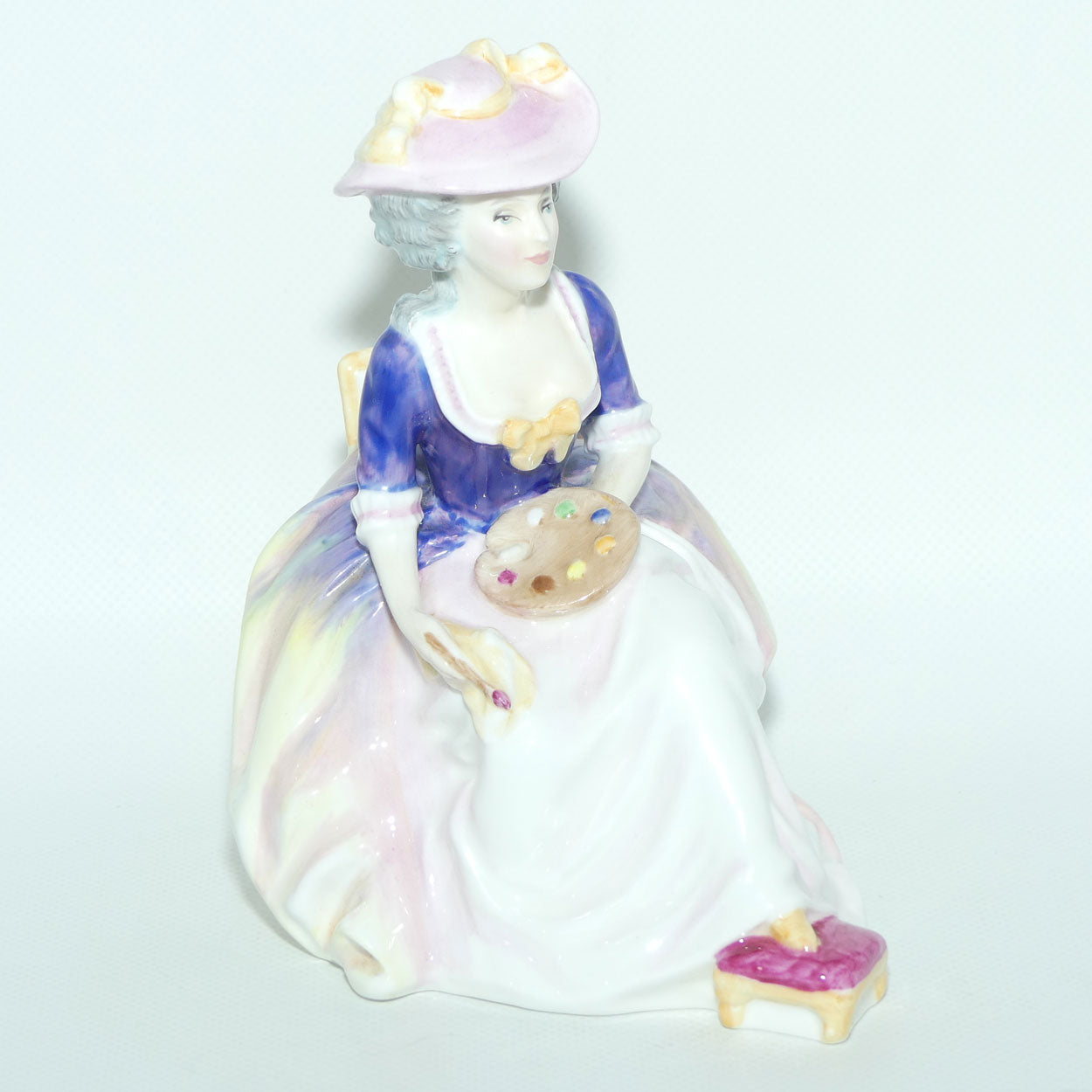 HN3100 Royal Doulton figure Kathleen | Purple | signed + Cert