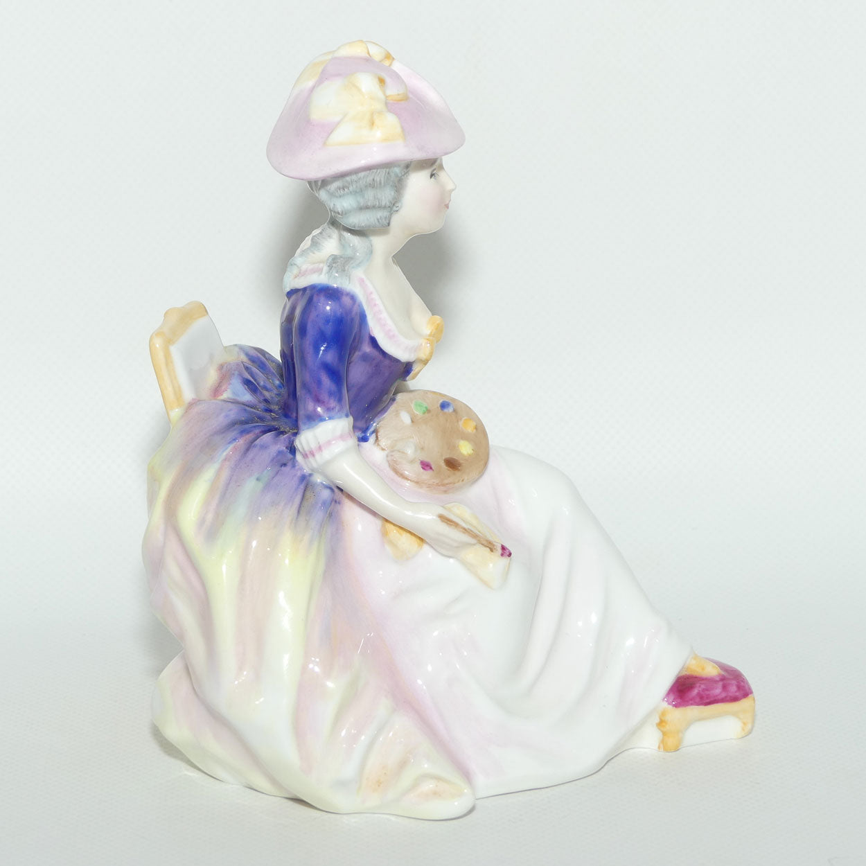 HN3100 Royal Doulton figure Kathleen | Purple | signed + Cert