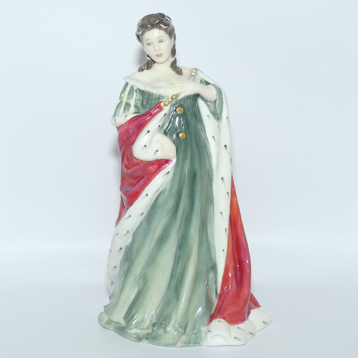 HN3141 Royal Doulton Queens of the Realm figure | Queen Anne | LE + Box + Cert