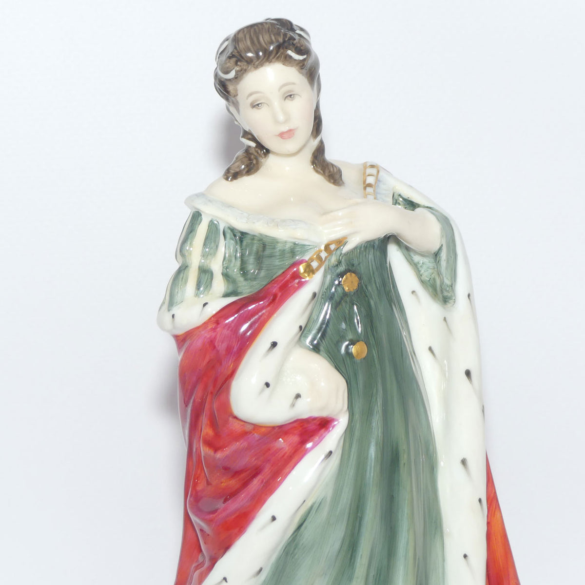 HN3141 Royal Doulton Queens of the Realm figure | Queen Anne | LE + Box + Cert