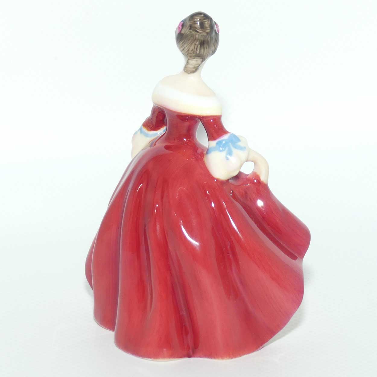 HN3174 Royal Doulton miniature figure Southern Belle | Red | #1