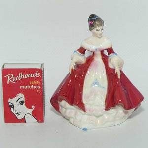 HN3174 Royal Doulton miniature figure Southern Belle | Red