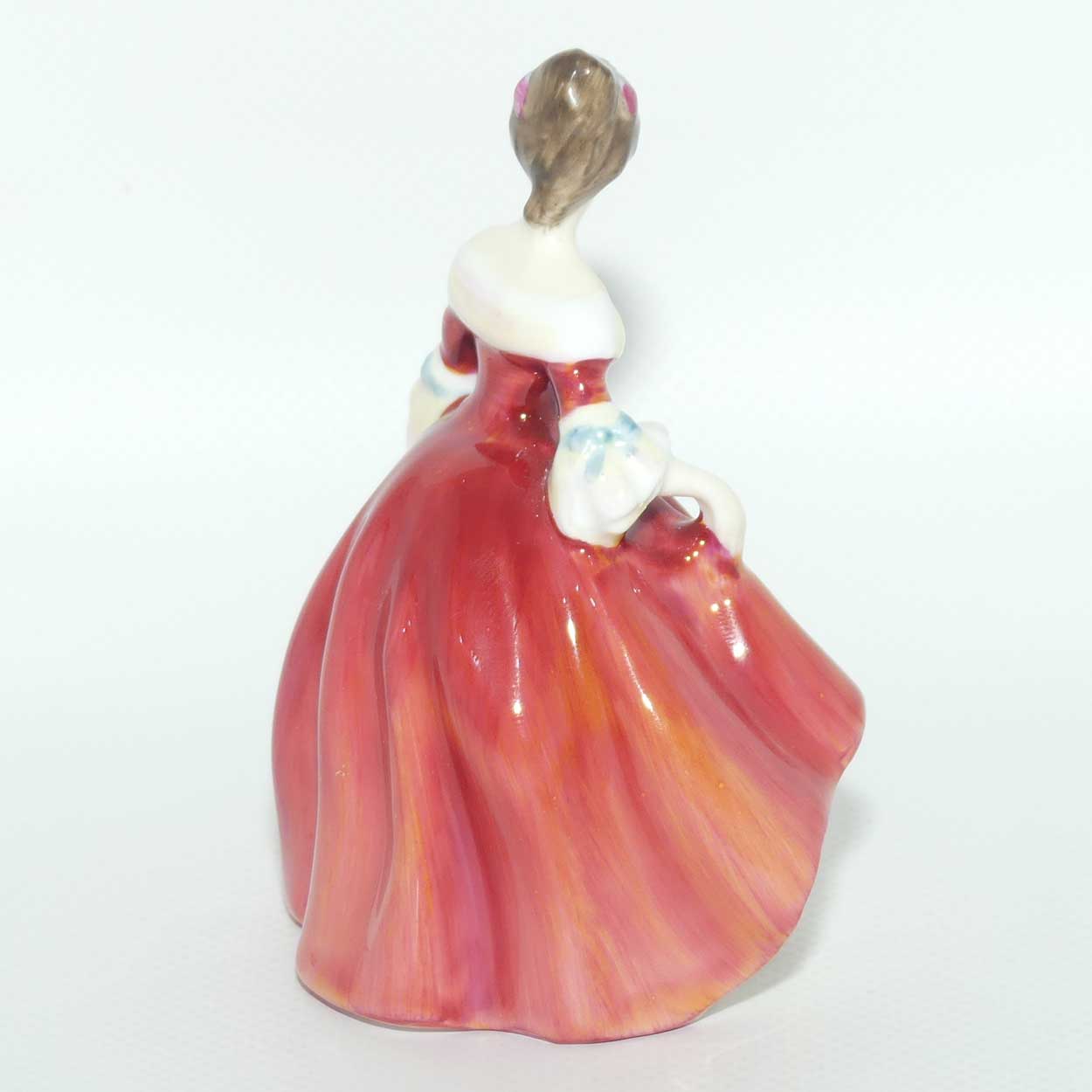 HN3174 Royal Doulton miniature figure Southern Belle | Red | #2
