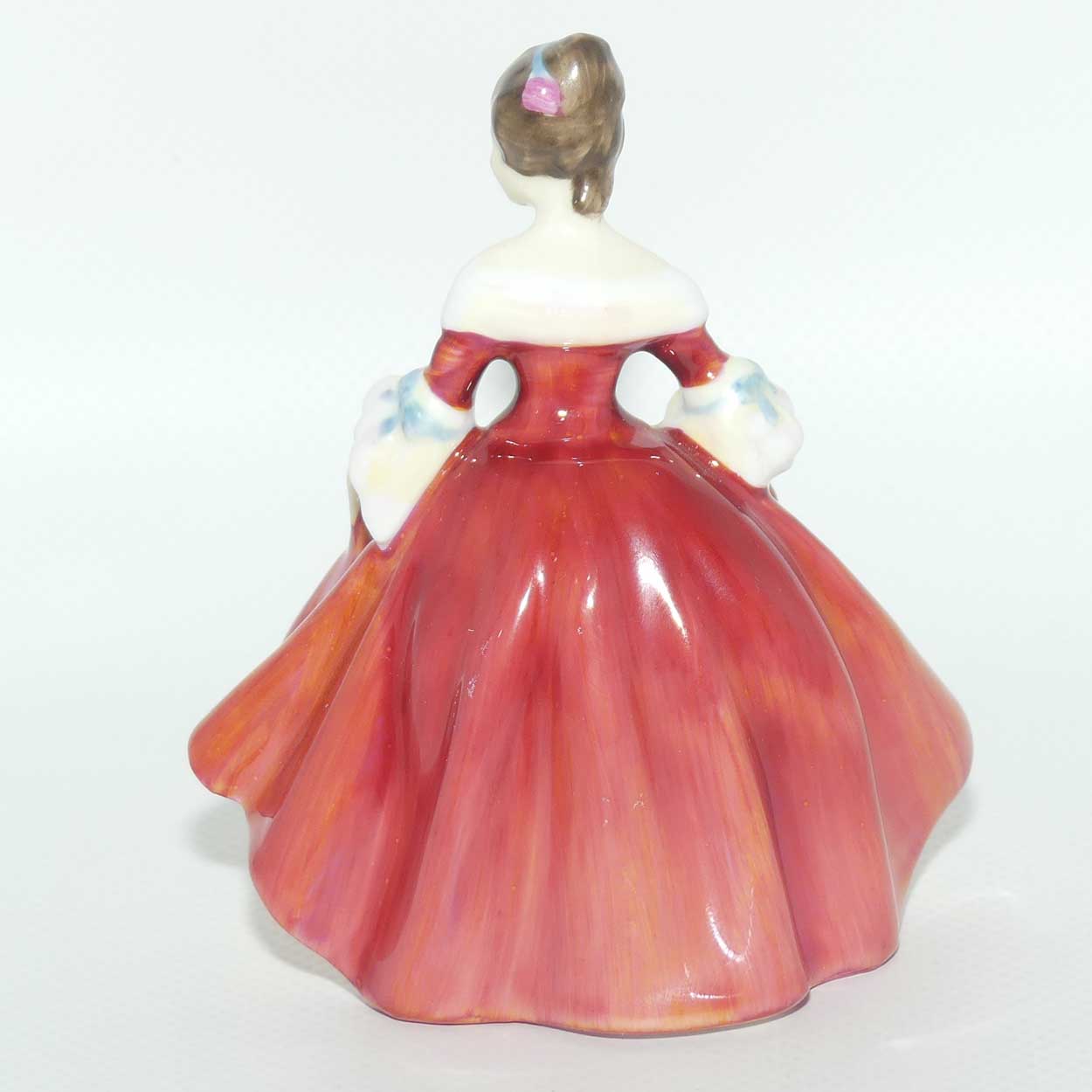 HN3174 Royal Doulton miniature figure Southern Belle | Red | #2