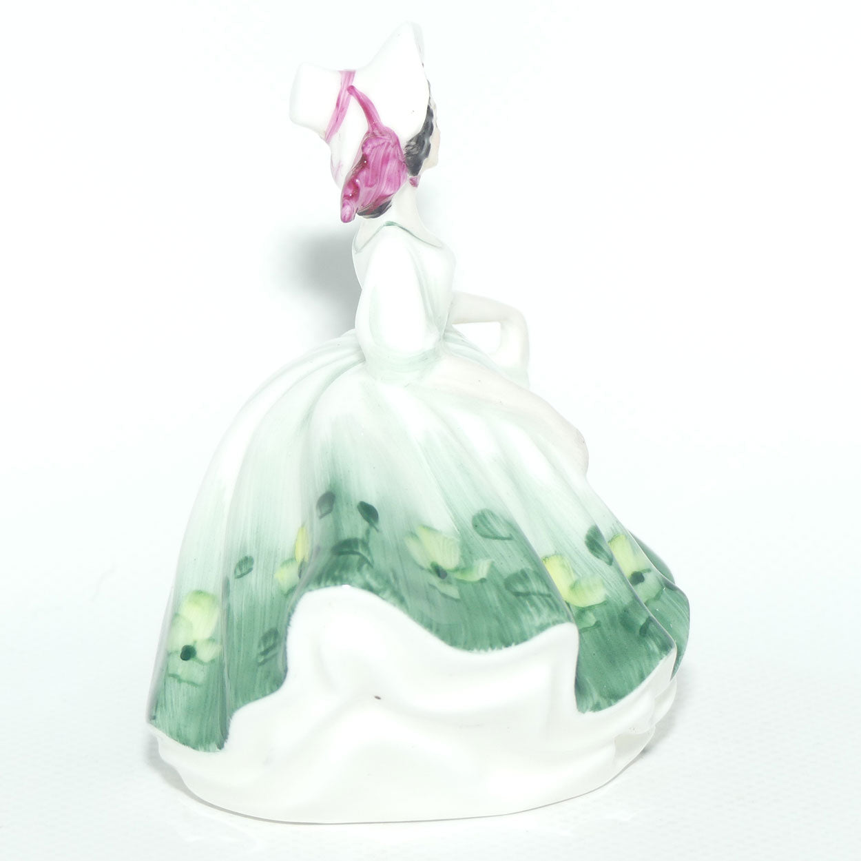 HN3218 Royal Doulton miniature figure Sunday Best | Green | #2