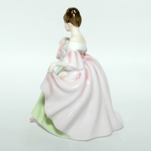 HN3219 Royal Doulton miniature figure Sara | Green and Pink