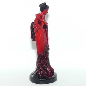 HN3229 Royal Doulton figure The Geisha | Flambe Glaze | #2