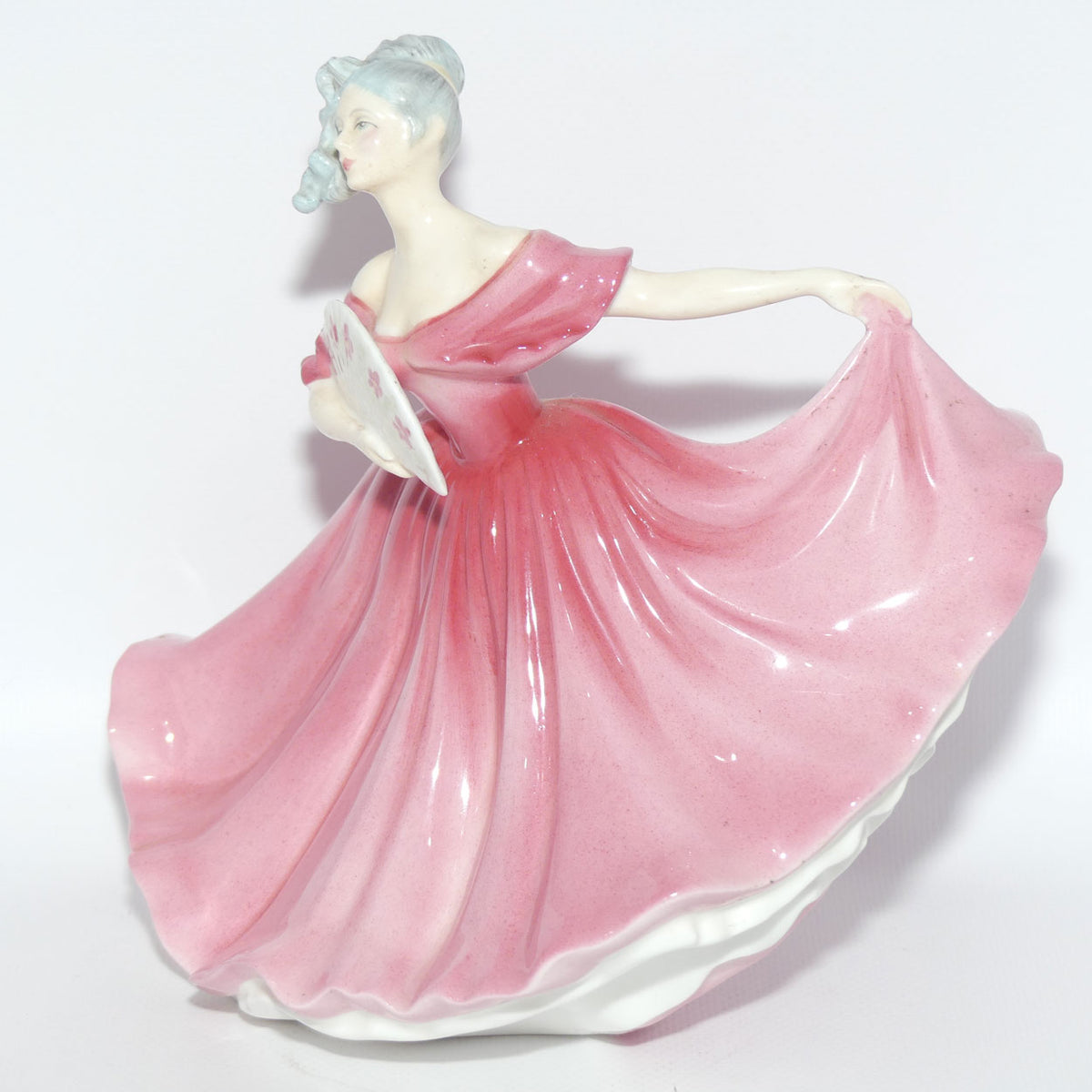 HN3307 Royal Doulton figure Elaine | Solid Pink
