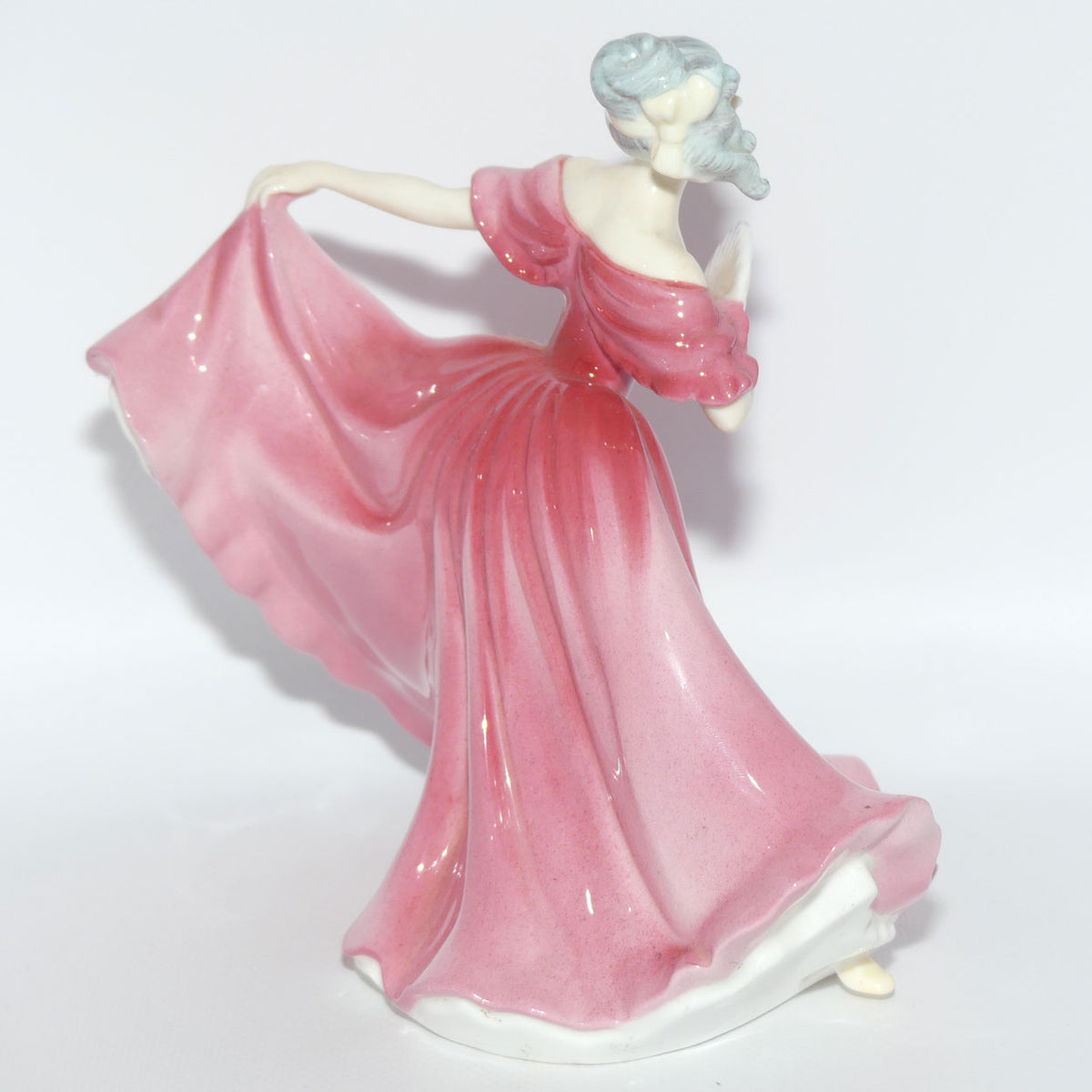 HN3307 Royal Doulton figure Elaine | Solid Pink