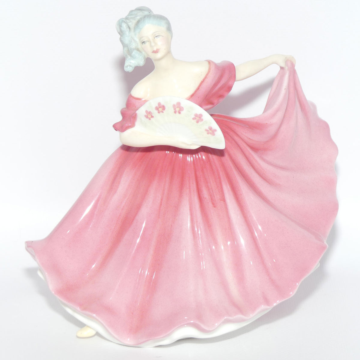 HN3307 Royal Doulton figure Elaine | Solid Pink