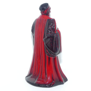 HN3314 Royal Doulton Flambe figure Confucius