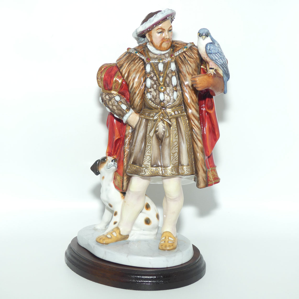 HN3350 Royal Doulton figure King Henry VIII | Plinth + Certificate | LE 361/1991