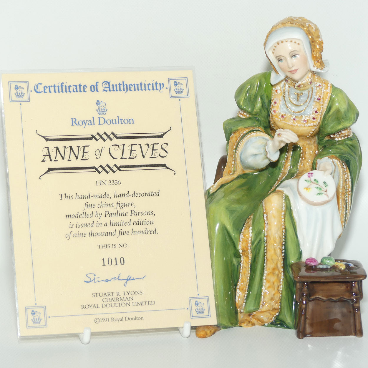 HN3356 Royal Doulton figure Anne of Cleves | LE 1010/9500